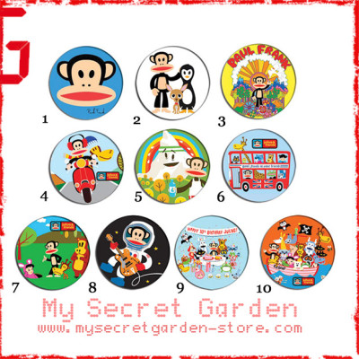 Paul Frxxx - Pinback Button Badge Set 1a or 1b ( or Hair Ties / 4.4 cm Badge / Magnet / Keychain Set )